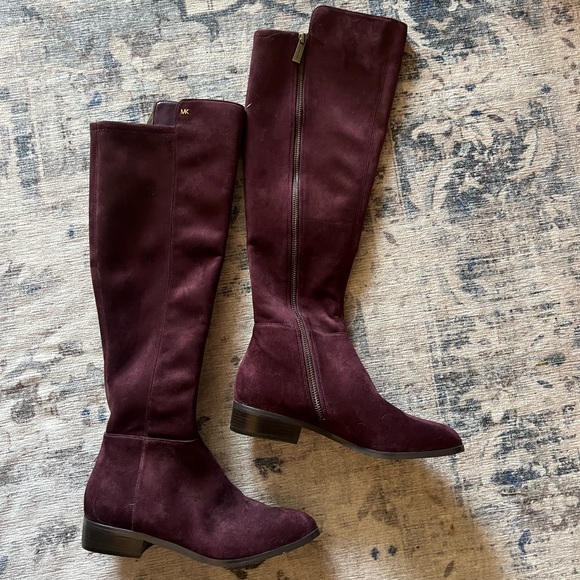 New Michael Kors Suede Boots - Picture 1 of 5